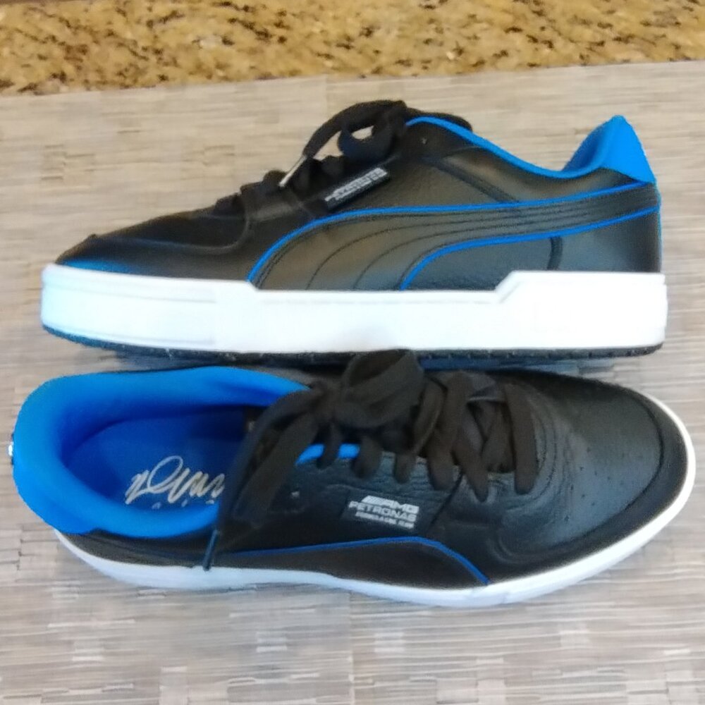 Puma Mercedes AMG Petronas CA Pro Black/Blue Size 14